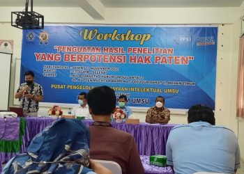 Dekan FKIP UMSU Ikuti Workshop “Penguatan Hasil Penelitian Yang Berpotensi Hak Paten”
