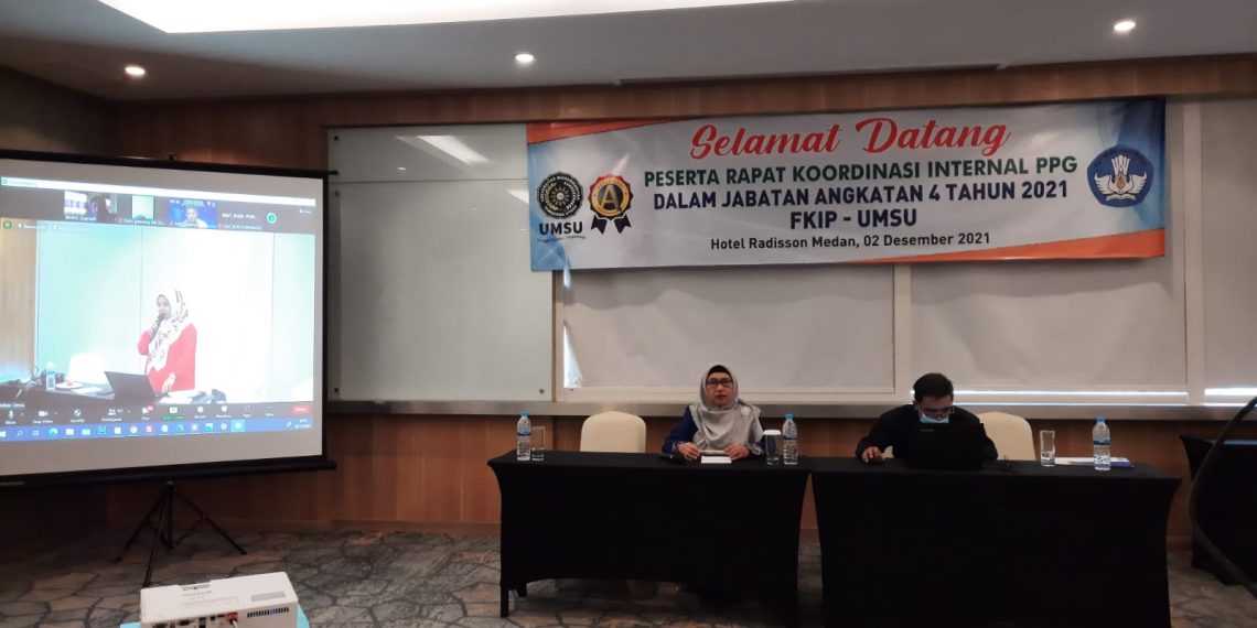 FKIP UMSU Ikuti Rapat Koordinasi Internal PPG