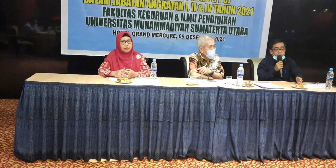 FKIP UMSU Adakan Rapat Evaluasi PPG Dalam Jabatan Angkatan I, II dan IV Tahun 2021