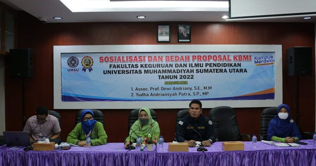 FKIP UMSU Adakan Sosialisasi dan Bedan Proposal KBMI