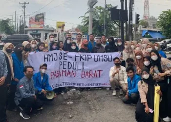 Bencana Alam Pasaman Barat: HMJ FKIP UMSU Adakan Penggalangan Dana