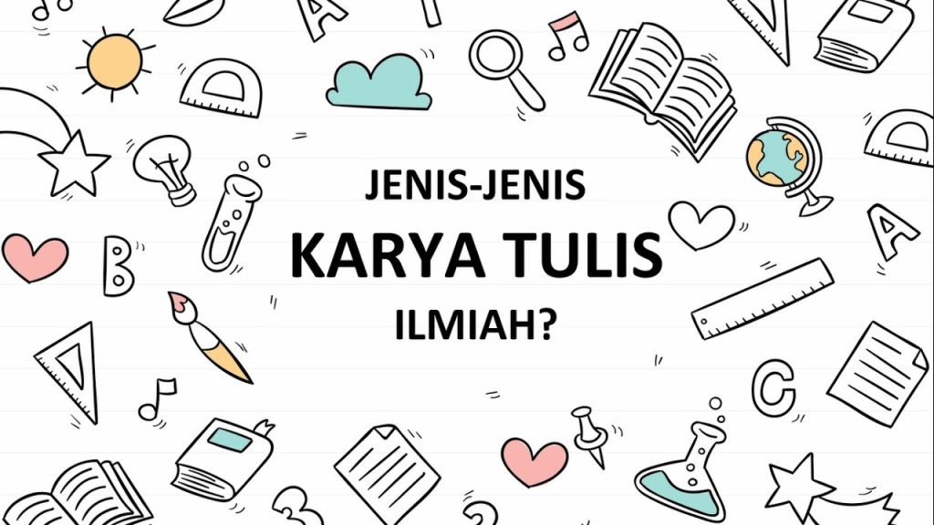 jenis karya ilmiah