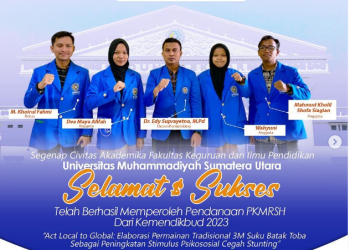 Tim PKM FKIP UMSU  Capai Prestasi Yang Sangat Luar Biasa 7 Proposal Mendapatkan Pendanaan Dari Kemendikbud Ristekdikti.