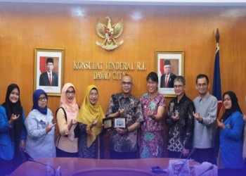 Mahasiswa Program KKN Internasional FKIP UMSU Disambut oleh Konjen RI di Davao City Filipina