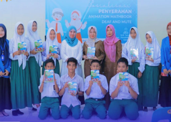 Bantu Anak Penyandang Tuna Rungu-Wicara, Dosen dan Mahasiswa FKIP UMSU Membuat Inovasi ANIMATION MATHBOOK
