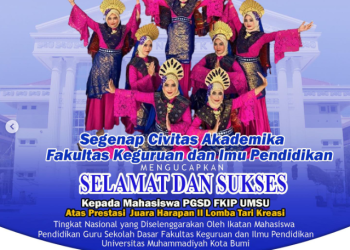 Mahasiswa Pendidikan Guru Sekolah Dasar Meraih Juara Harapan II Lomba Tari Kreasi Tingkat Nasional