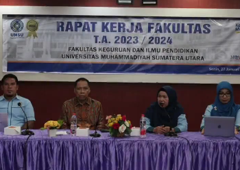 Rapat Kerja Fakultas Keguruan dan Ilmu Pendidikan Universitas Muhamamdiyah Sumatera Utara T.A 2023/2024