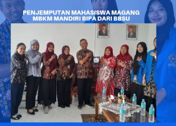 Penjemputan Dua Mahasiswa Magang MBKM Mandiri BIPA di Balai Bahasa Sumatera Utara