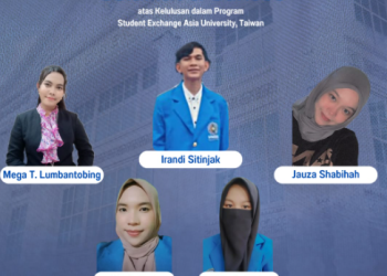 Mahasiswa FKIP UMSU Mengikuti Student Exchange Asia University di Taiwan